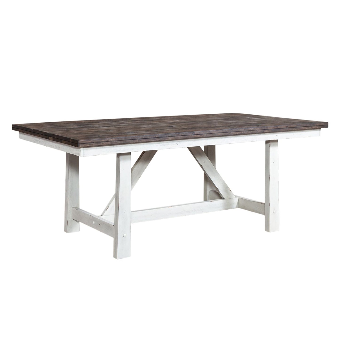 Farmhouse 7 Piece Trestle Dining Set