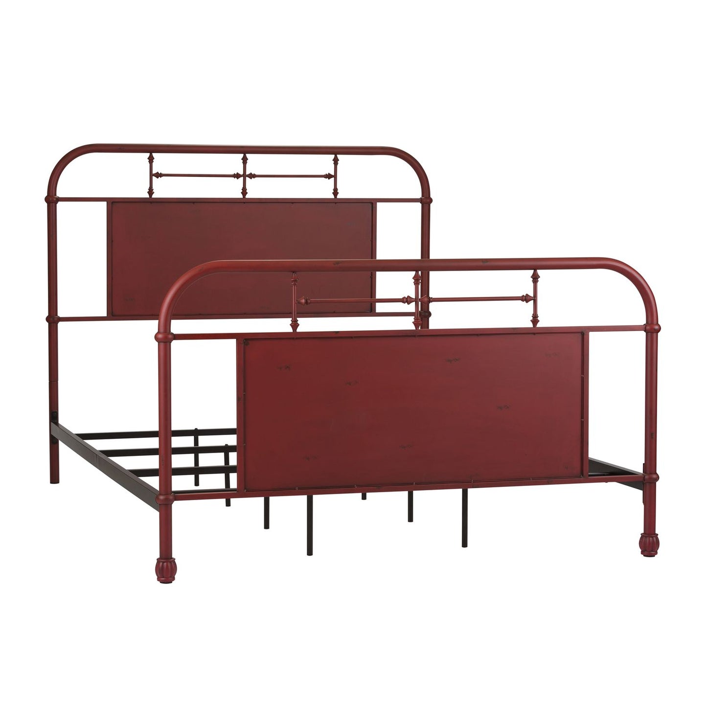 Vintage Series Red King Bed
