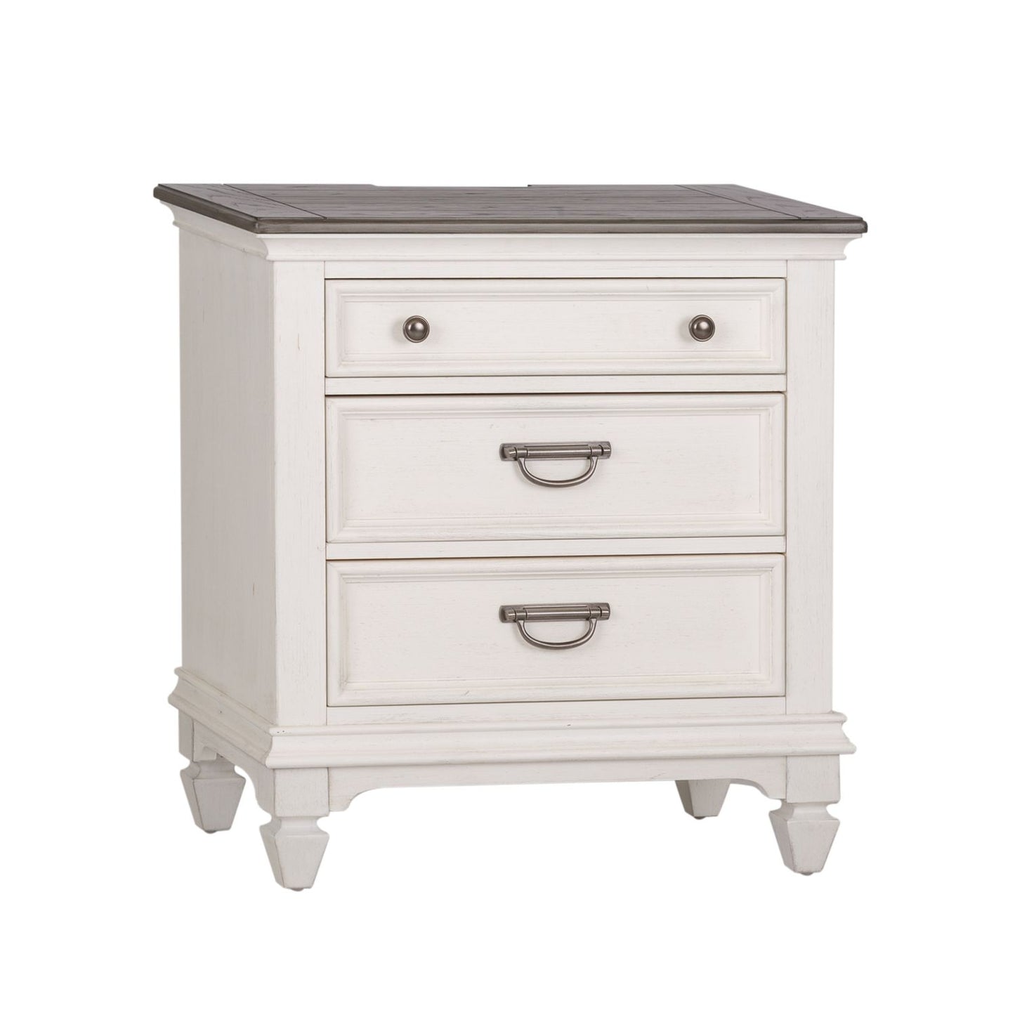 Allyson Park Nightstand w/Charging Station