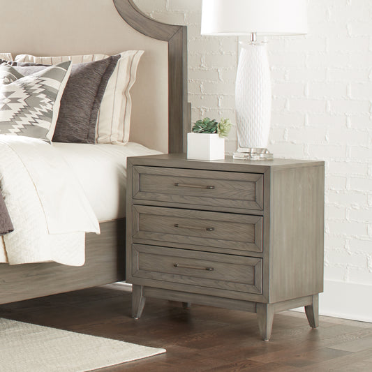Vogue Three Drawer Nightstand