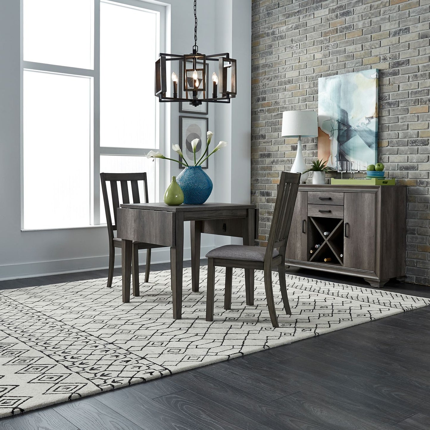 Tanners Creek 3 Piece Drop Leaf Dining Set