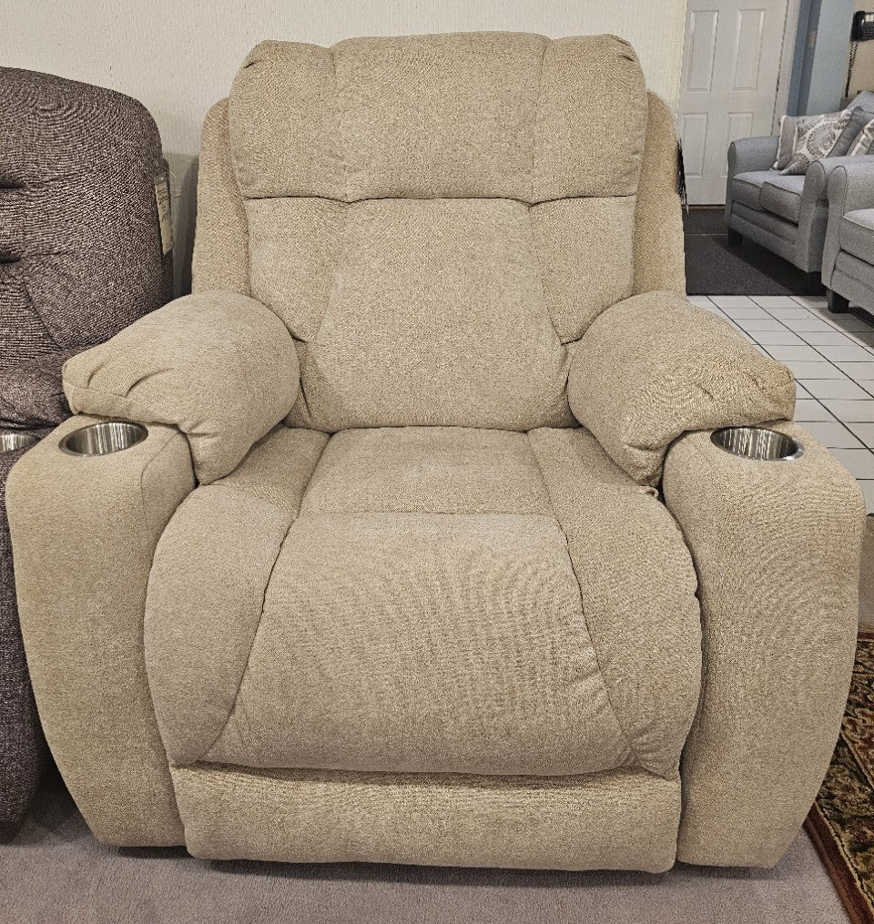 Challenger Power Headrest Big Man's Wall Hugger Recliner