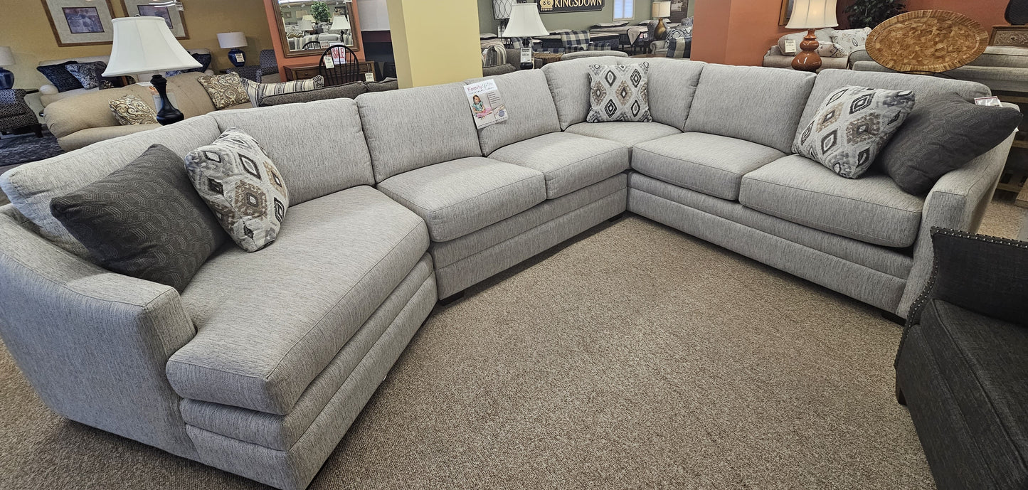 Sectional Sofa with Cuddler