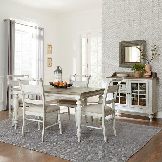 Whitney 5 Piece Rectangular Table Set