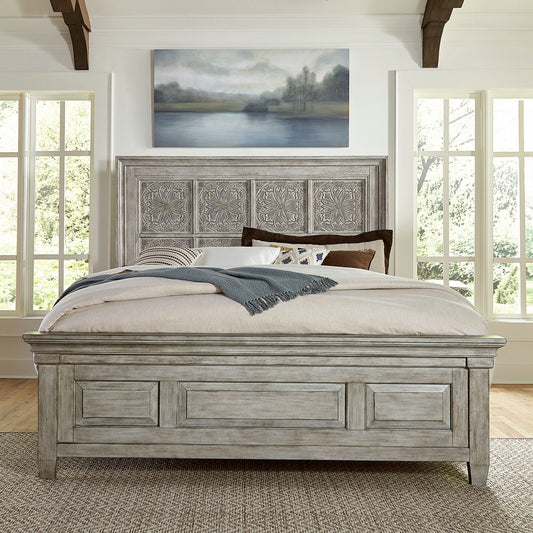 Heartland King Decorative Panel Bed