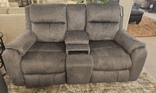 Marquis Power Headrest Loveseat with Console & Hidden Cupholders