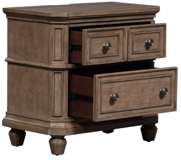 The Laurels 2 Drawer Night Stand
